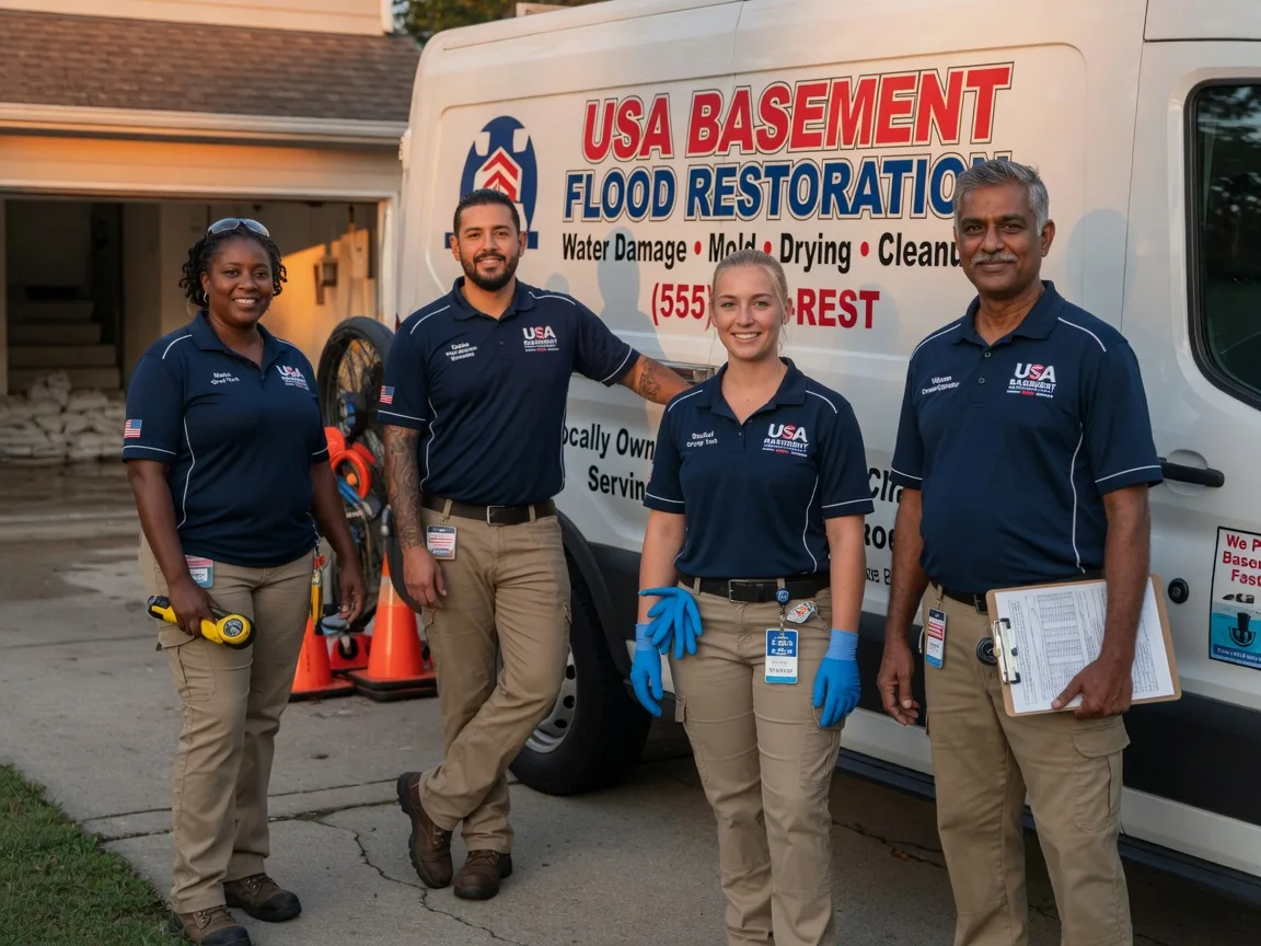 Basement Flood Cleanup company in Somerville, TX