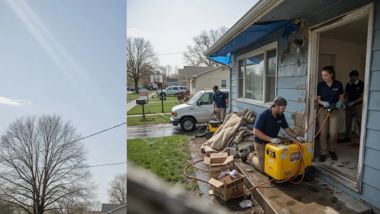 Basement Flood Cleanup in Somerville, TX near me